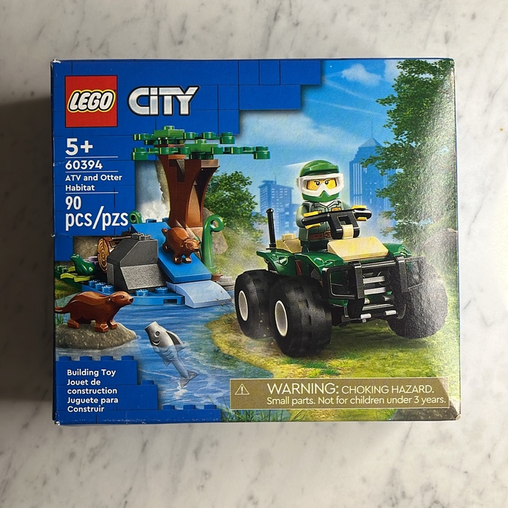 Lego City 60394 ATV and Otter Habitat